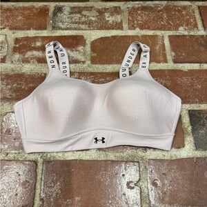 Under Armour Women's Light Pink Sports Bra